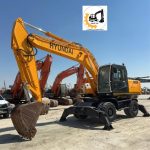 بیل مکانیکی هیوندای لاستیکی