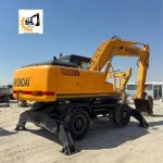 بیل مکانیکی هیوندای لاستیکی